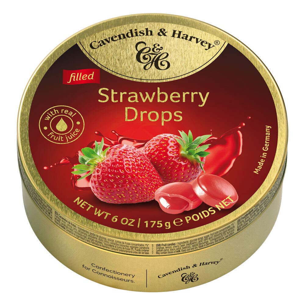 Cavendish & Harvey Strawberry Drops 200g`