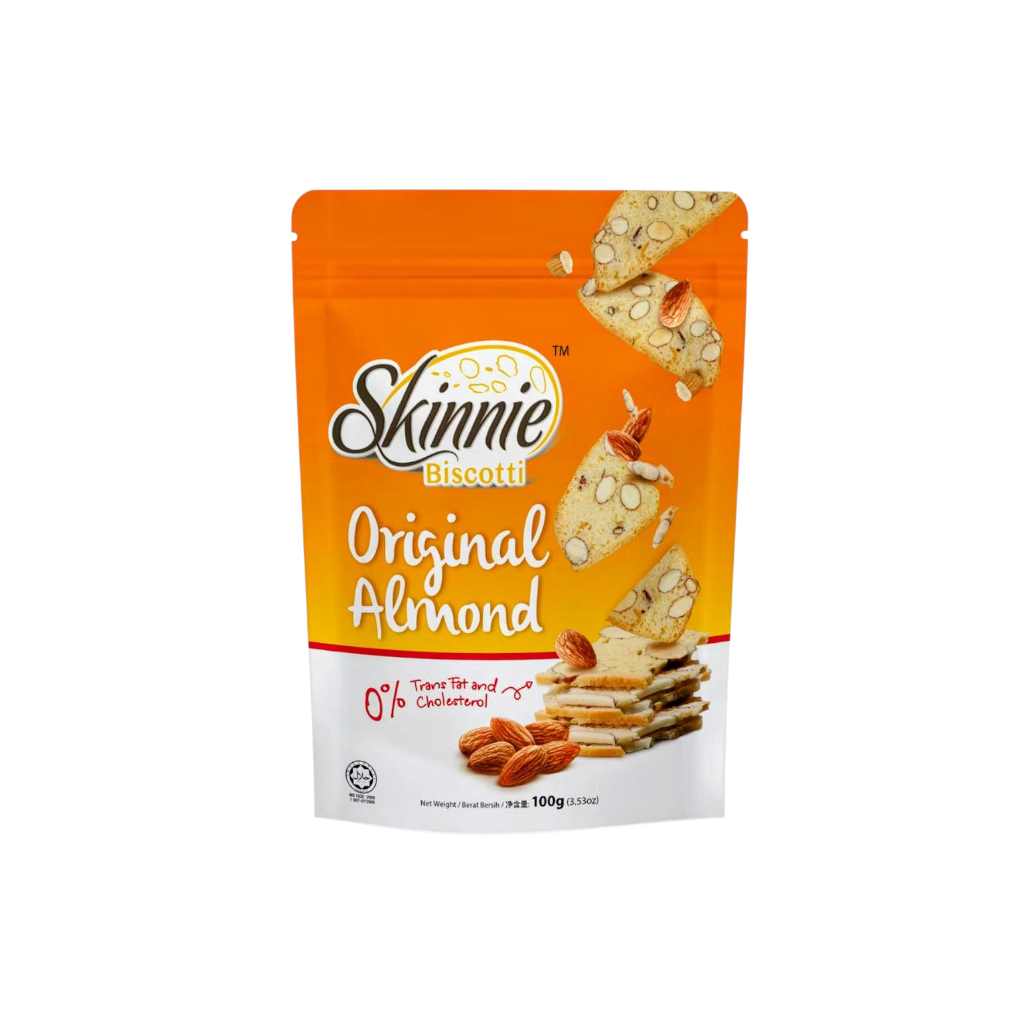 SKINNIE Biscotti Original Almond 100g