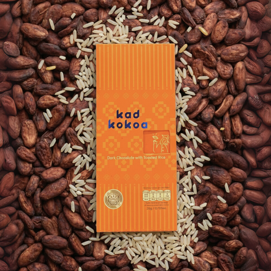 KAD KOKOA Dark Chocolate with Toasted Rice 20g