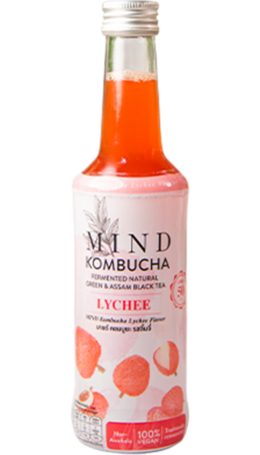 MIND Kombucha Lychee 240ml