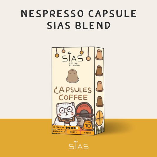 SIAS KOFFEE ROASTER Capsules Coffee SIAS Blend x 10