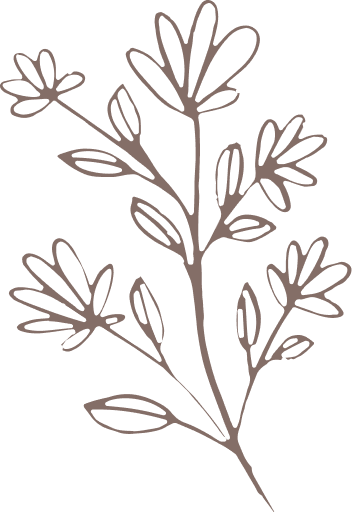 Floral decoration right