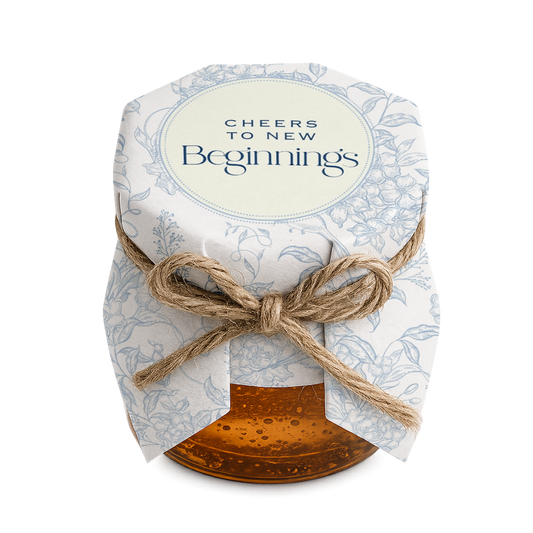 Cheers to New Beginnings design